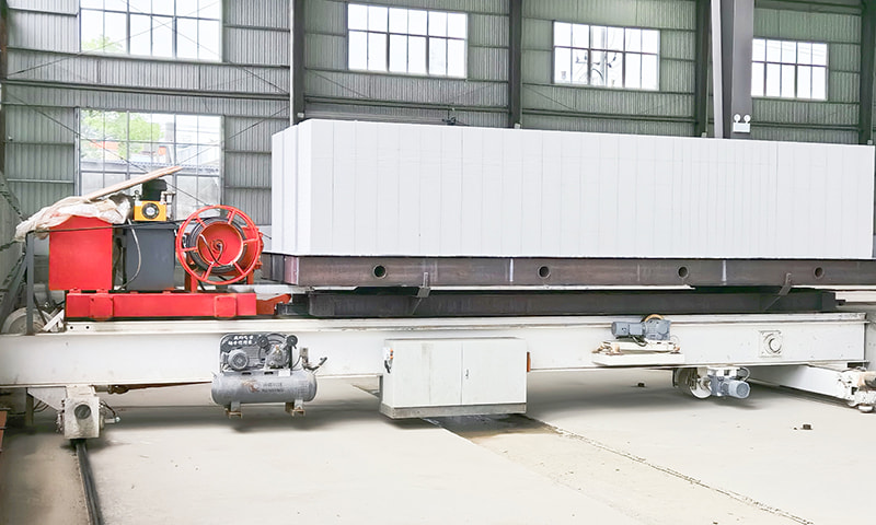 Färjbil efter autoklav